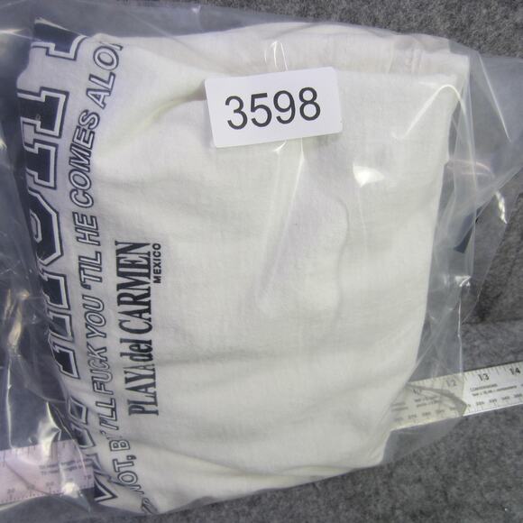 Mr Buho Mr Right Shirt Mens Large Playa Del Carmen Mexico Funny Graphic Tee - Picture 8 of 8